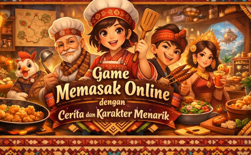 Game Memasak Online dengan Cerita dan Karakter Menarik