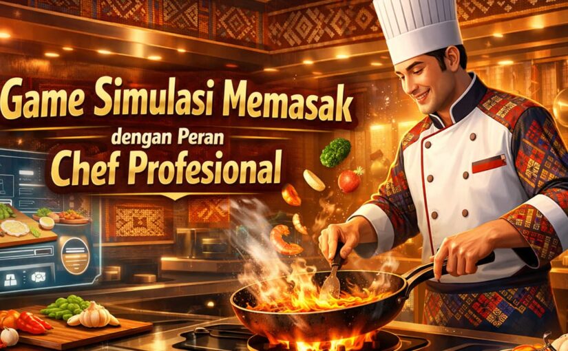 Game Simulasi Memasak dengan Peran Chef Profesional