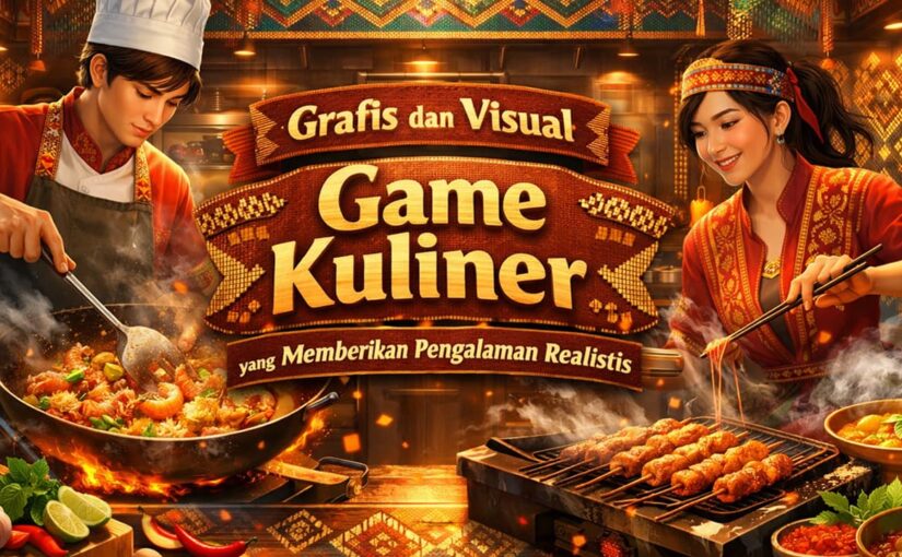 Grafis dan Visual Game Kuliner yang Memberikan Pengalaman Realistis