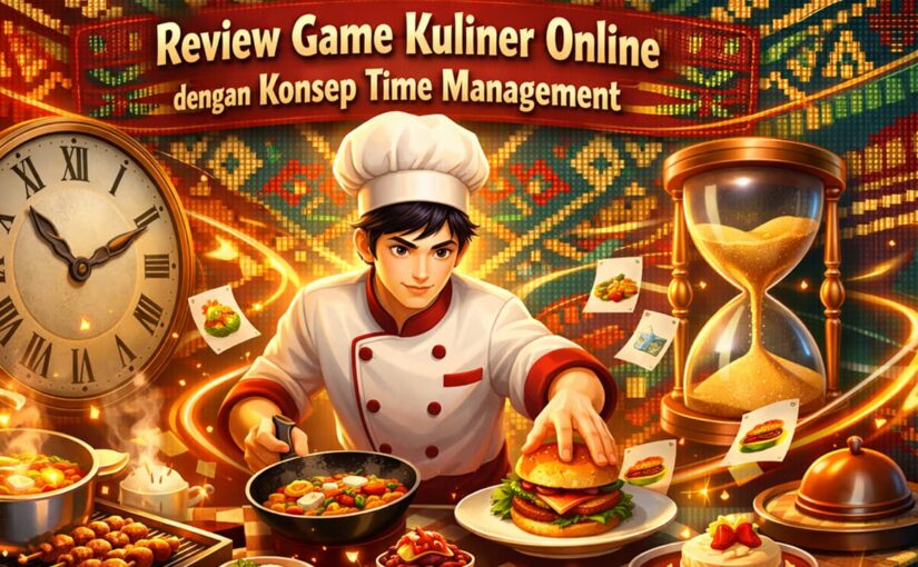 Review Game Kuliner Online dengan Konsep Time Management